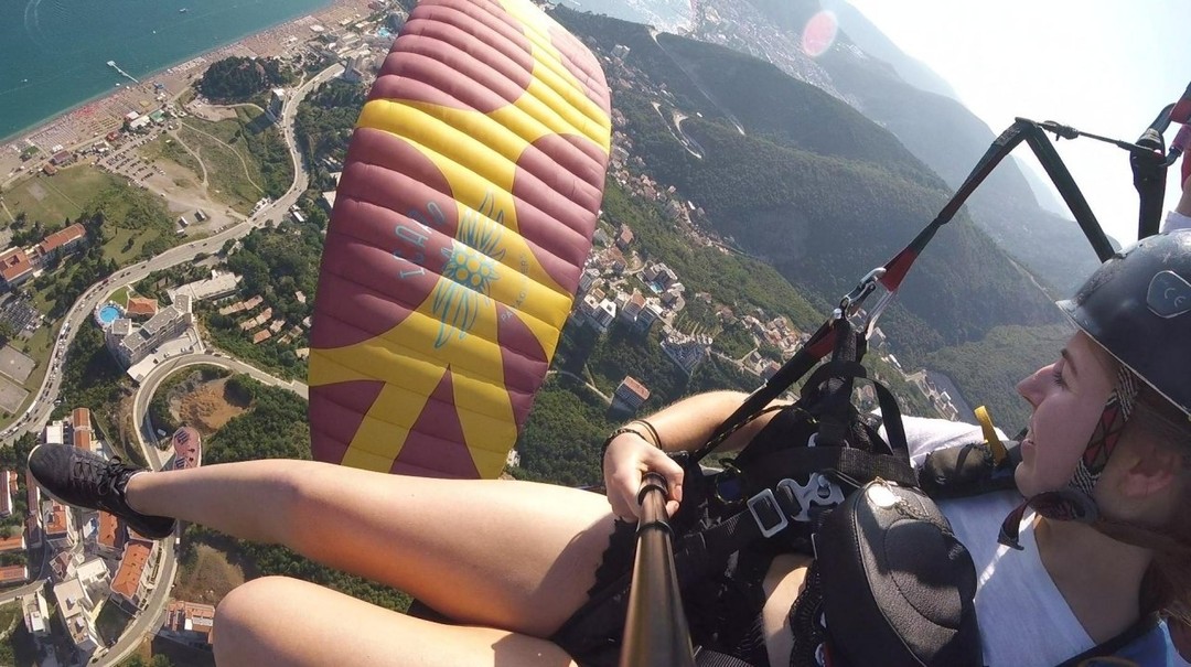 Откройте Будванскую Ривьеру с Paragliding Montenegro