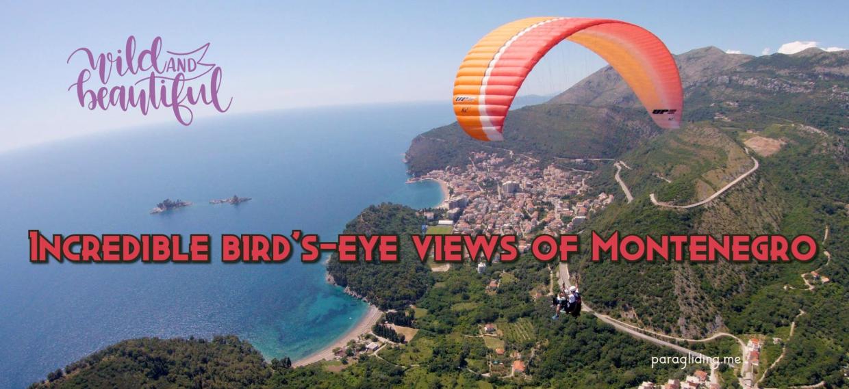 Incredible bird`s-eye views of Montenegro
