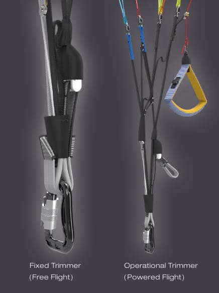 risers advance epsilon 9 paramotor