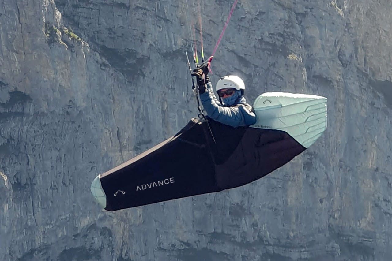 advance-LIGHTNESS-4-in-flight image Extensive Gear Review: ADVANCE Lightness 4 Harness