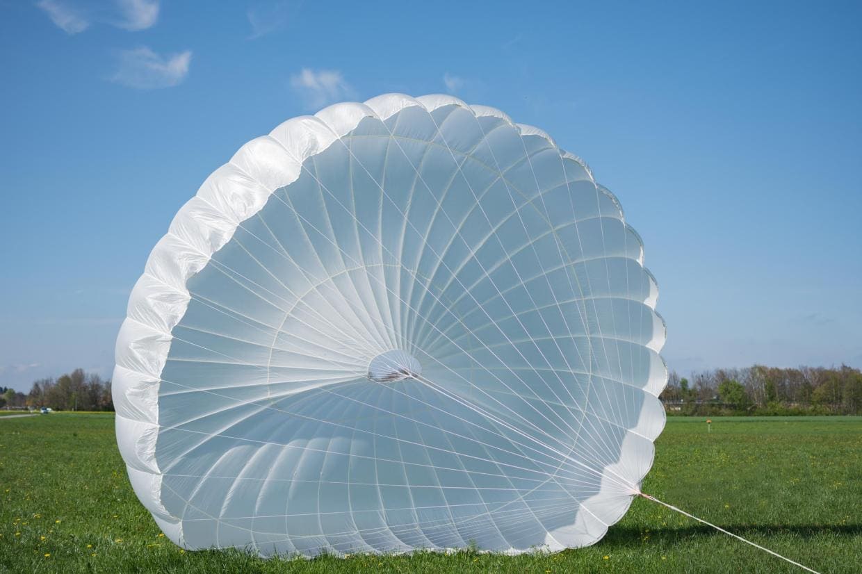 New tandem paragliding reserve parachute Icaro Light Biplace