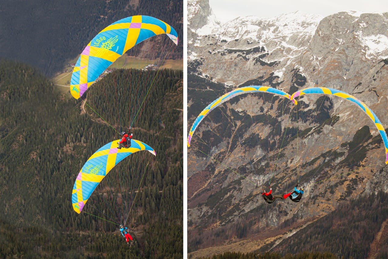 Nikita XTC Paraglider Review: Elevating Acro Paragliding icaro nikitaXTC gallery2 web