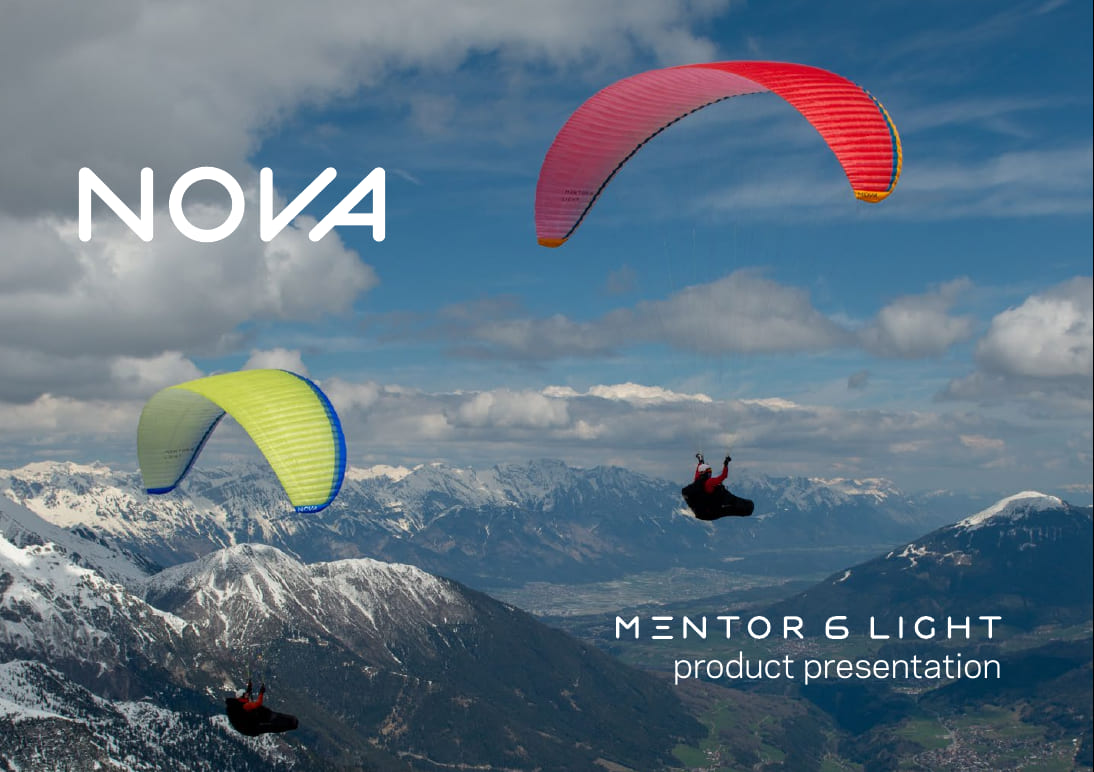 New paragliding wing Nova Mentor 6 Light for sale