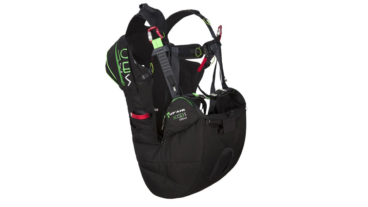 Paragliding harness SupAir Access Airbag for sale