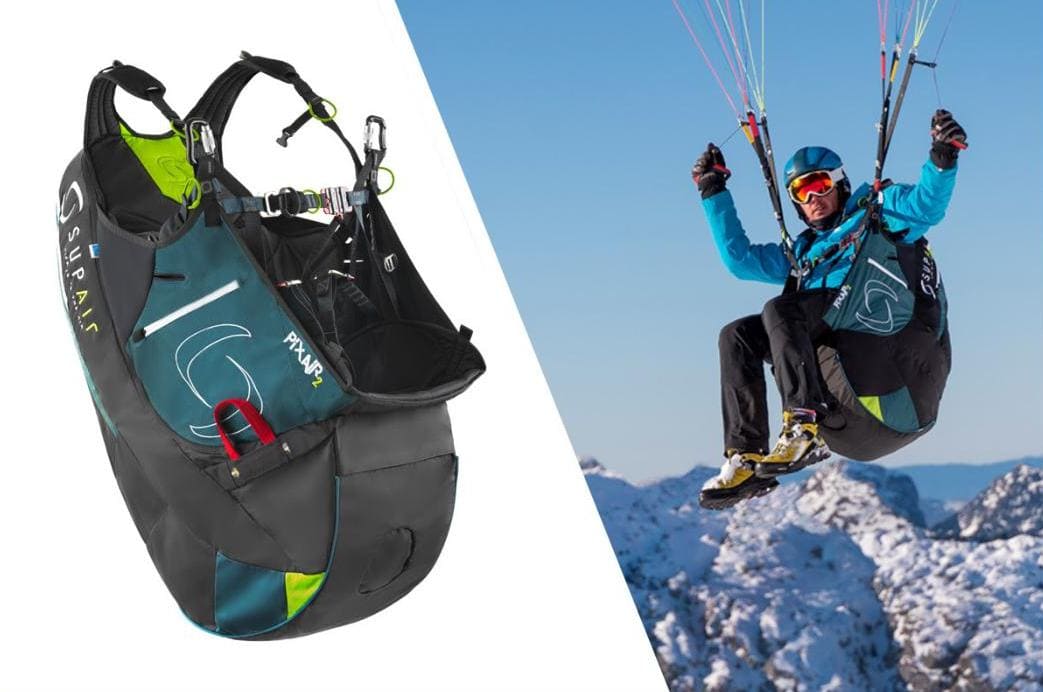 New paragliding harness SupAir Pixair 2 for sale