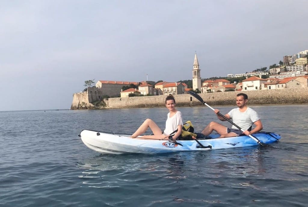 kayaking montenegro budva
