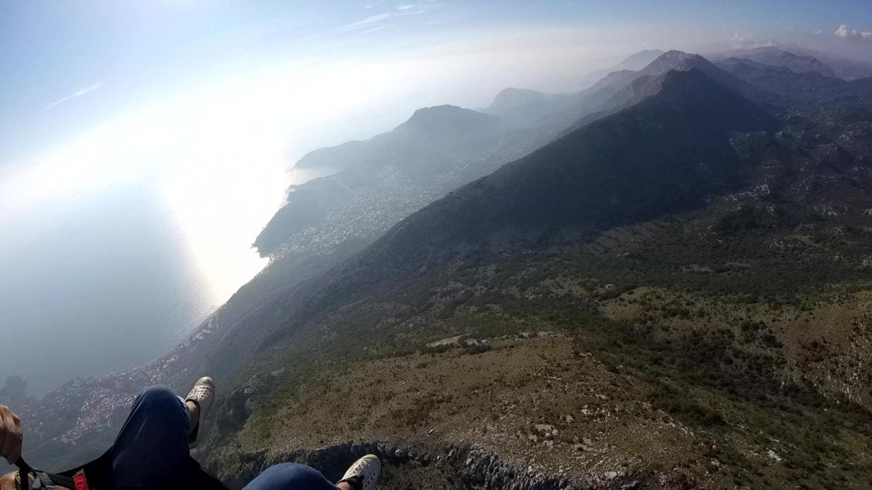 bar paragliding montenegro3