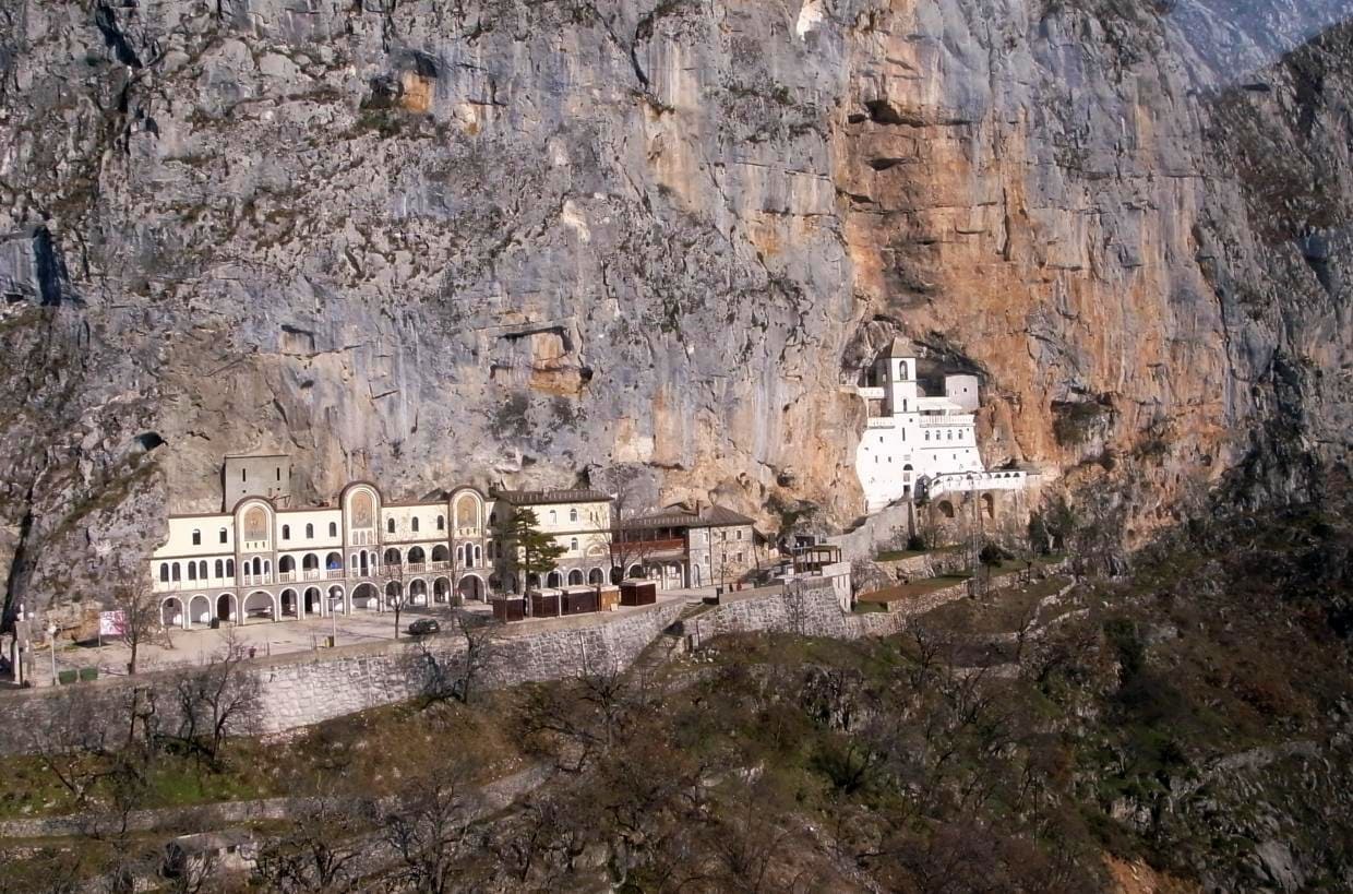 features of montenegro monastery ostrog
