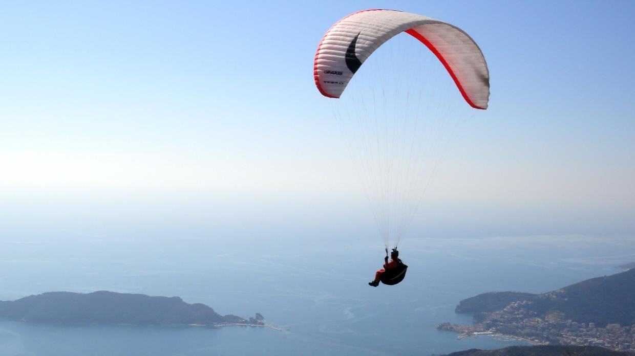 Paraglider: See the World from a Bird sasha paraplan polet chernogoriya 1240